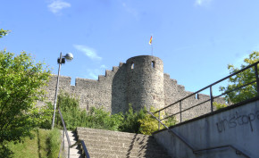 Die Burg von Hillesheim wurde im 13. Jh. errichtet.