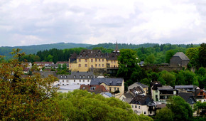 Ein Blick auf Daun mit der trutzigen Burg.